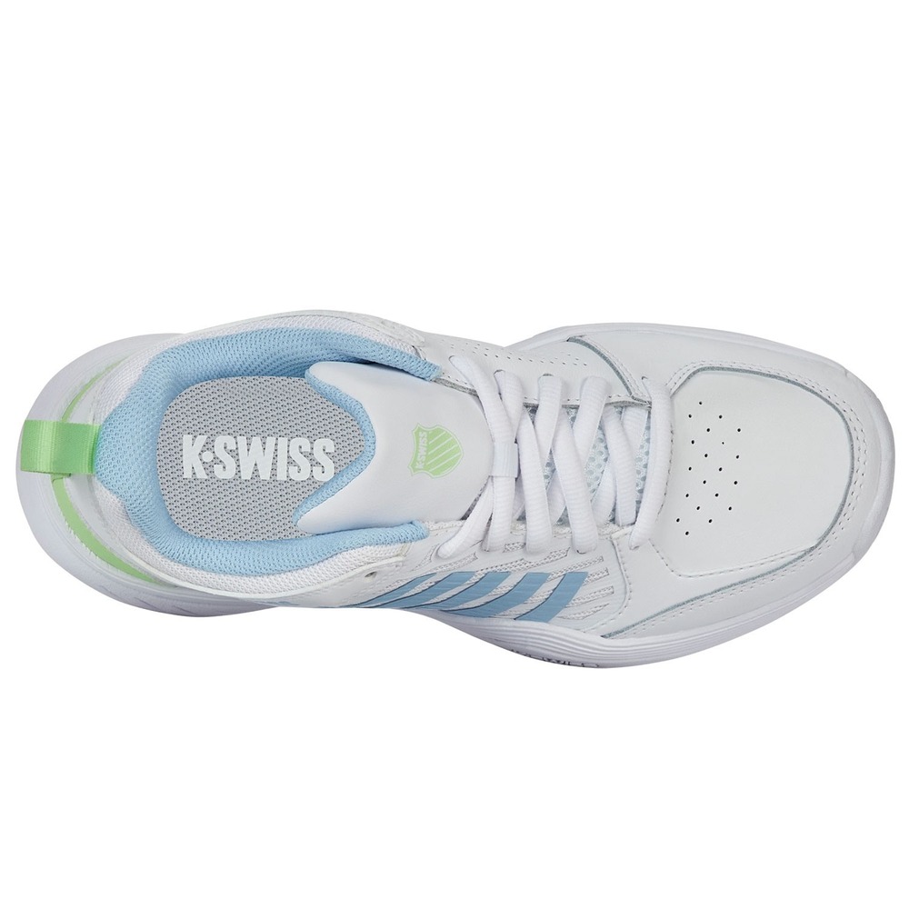 K-Swiss Court Express 2 Women's Tennis Shoes - White/Blue, 7.5 - Picture 5 of 10